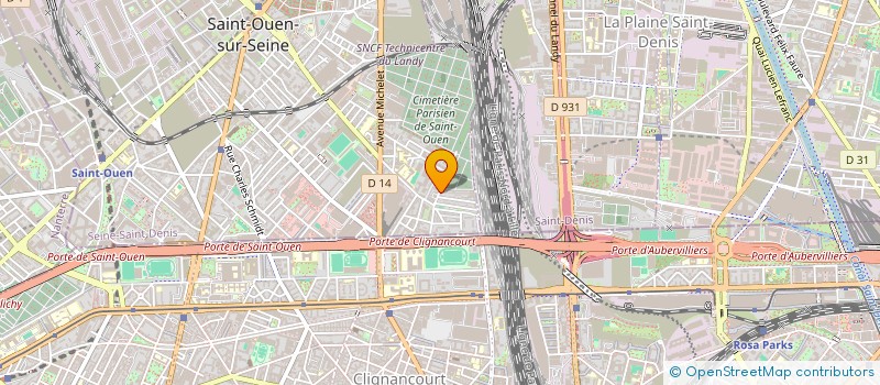 localisation de l'entreprise MONSIEUR ABDELMADJID KELLOU à SAINT-OUEN-SUR-SEINE
