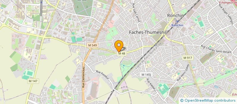 localisation de l'entreprise MONSIEUR ABDELMADJID KOUKEB à FACHES-THUMESNIL
