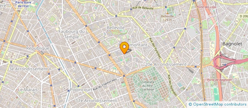 localisation de l'entreprise MONSIEUR ABDELMADJID MADANI  PARIS