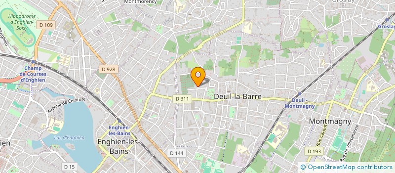 localisation de l'entreprise MONSIEUR ABDELMADJID SABI  DEUIL-LA-BARRE