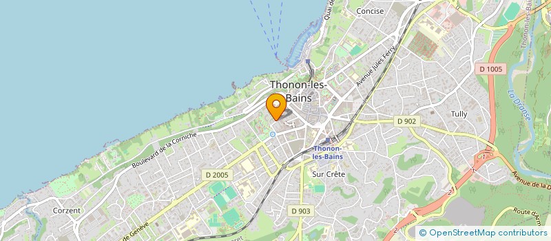 localisation de l'entreprise MONSIEUR ABDELMADJID ZITOUNI à THONON-LES-BAINS