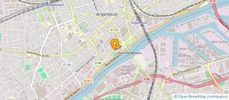 localisation de l'entreprise MONSIEUR ABDELMAGID ZEGGAI à ARGENTEUIL