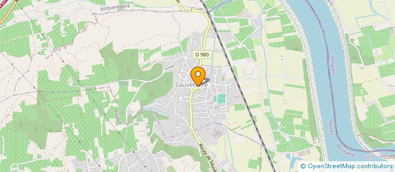 localisation de l'entreprise MONSIEUR ABDELMAJID BELKACEM  SAUVETERRE