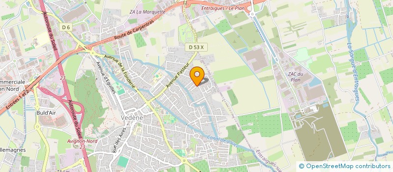 localisation de l'entreprise MONSIEUR ABDELMAJID BEN HAMMOUDA à VEDENE