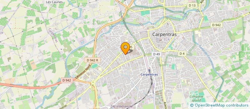 localisation de l'entreprise MONSIEUR ABDELMAJID BEN STITOU à CARPENTRAS