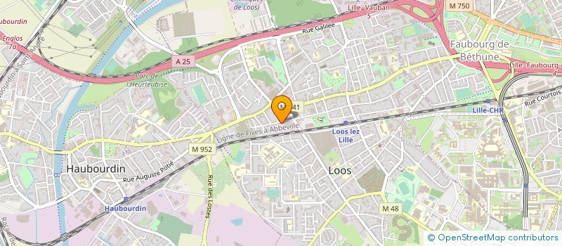 localisation de l'entreprise MONSIEUR ABDELMAJID BENNEOUALA  LOOS