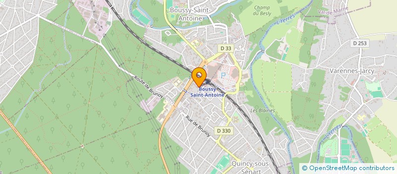 localisation de l'entreprise MONSIEUR ABDELMAJID BORDJI à BOUSSY-SAINT-ANTOINE