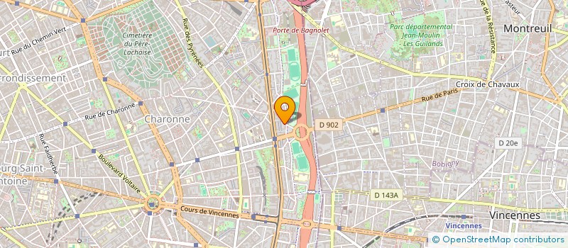 localisation de l'entreprise MONSIEUR ABDELMAJID BOUMALLASSA  PARIS