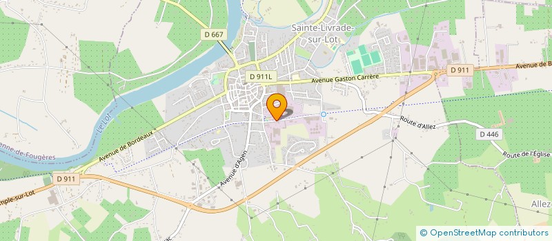 localisation de l'entreprise MONSIEUR ABDELMAJID CHAILAL à SAINTE-LIVRADE-SUR-LOT