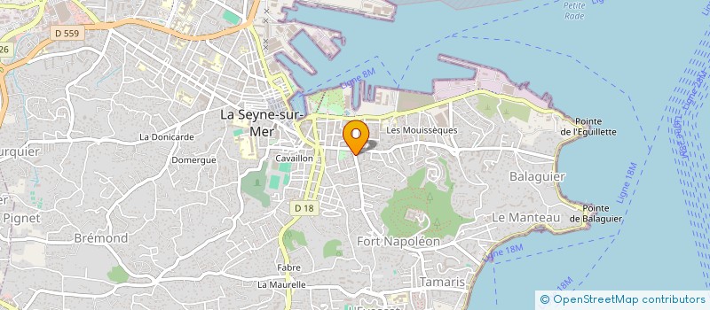 localisation de l'entreprise MONSIEUR ABDELMAJID ED-DEMNATI à LA SEYNE-SUR-MER