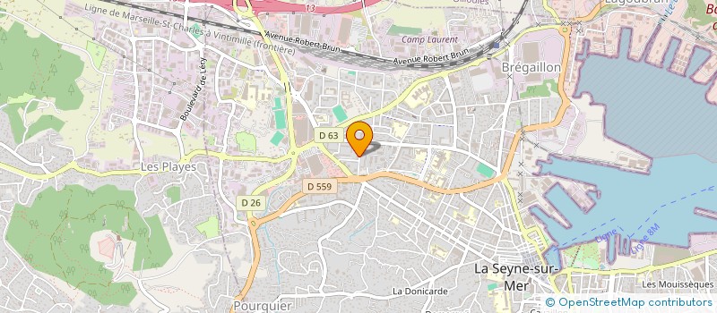 localisation de l'entreprise MONSIEUR ABDELMAJID EL BATTI  LA SEYNE-SUR-MER