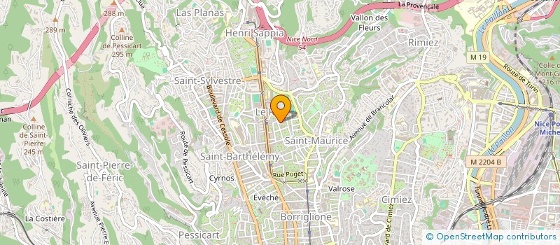 localisation de l'entreprise MONSIEUR ABDELMAJID EL KEFI à NICE