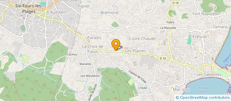 localisation de l'entreprise MONSIEUR ABDELMAJID ENAISSI à LA SEYNE-SUR-MER