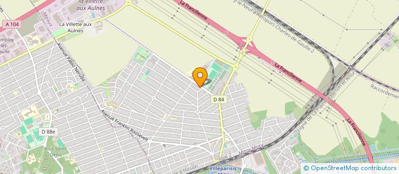 localisation de l'entreprise MONSIEUR ABDELMAJID GHELOUCI  MITRY-MORY