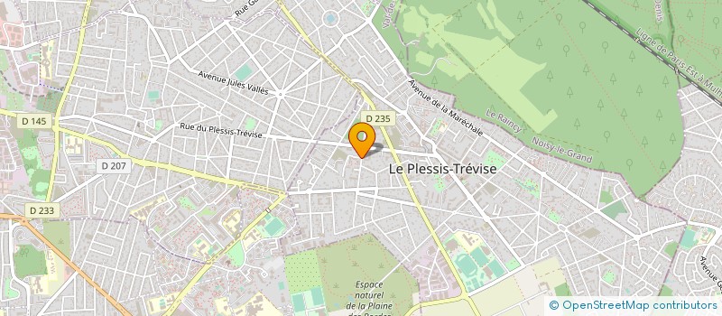 localisation de l'entreprise MONSIEUR ABDELMAJID GHILOUFI à LE PLESSIS-TREVISE