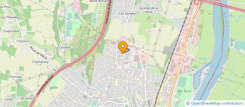 localisation de l'entreprise MONSIEUR ABDELMAJID LAOUKILI RACHDI à MACON
