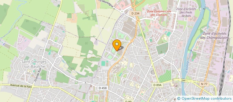localisation de l'entreprise MONSIEUR ABDELMAJID OUAZZAN à AUXERRE