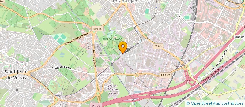 localisation de l'entreprise MONSIEUR ABDELMAJID OUISSAADANE à MONTPELLIER