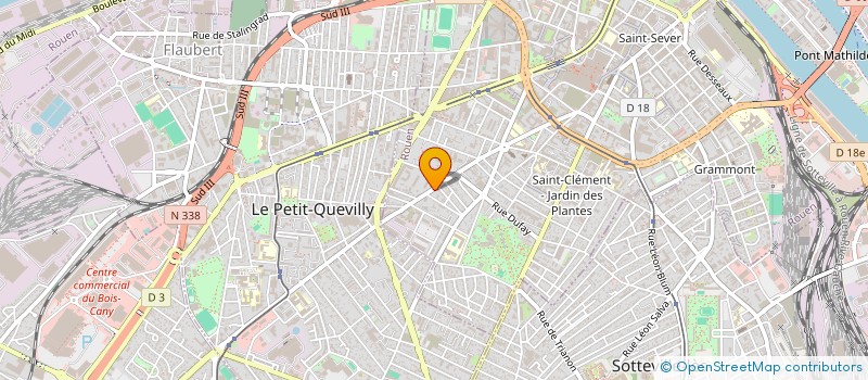 localisation de l'entreprise MONSIEUR ABDELMAJID RAMDANE à ROUEN