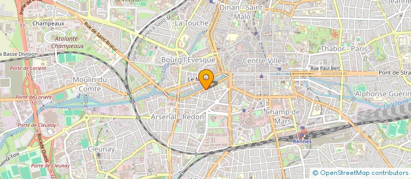 localisation de l'entreprise MONSIEUR ABDELMAJID RCHIDI  RENNES