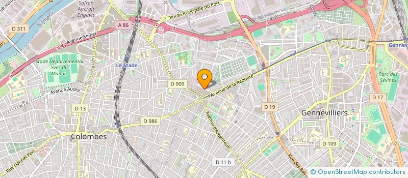 localisation de l'entreprise MONSIEUR ABDELMAJID SAIDI à ASNIERES-SUR-SEINE