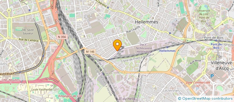localisation de l'entreprise MONSIEUR ABDELMAJID SEMLALI à LILLE
