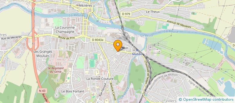 localisation de l'entreprise MONSIEUR ABDELMAJID SLIMANI  CHARLEVILLE-MEZIERES