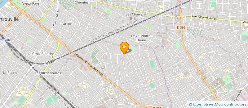 localisation de l'entreprise MONSIEUR ABDELMAJID TALEB  HOUILLES