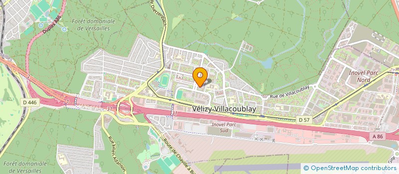 localisation de l'entreprise MONSIEUR ABDELMALECK METADJER  VELIZY-VILLACOUBLAY