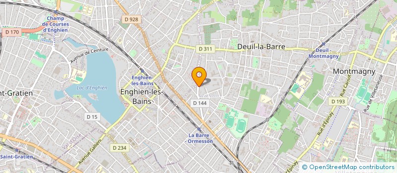 localisation de l'entreprise MONSIEUR ABDELMALEK ABDELADIM  DEUIL-LA-BARRE