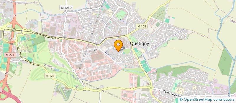 localisation de l'entreprise MONSIEUR ABDELMALEK AIT SIDI AHMED à QUETIGNY