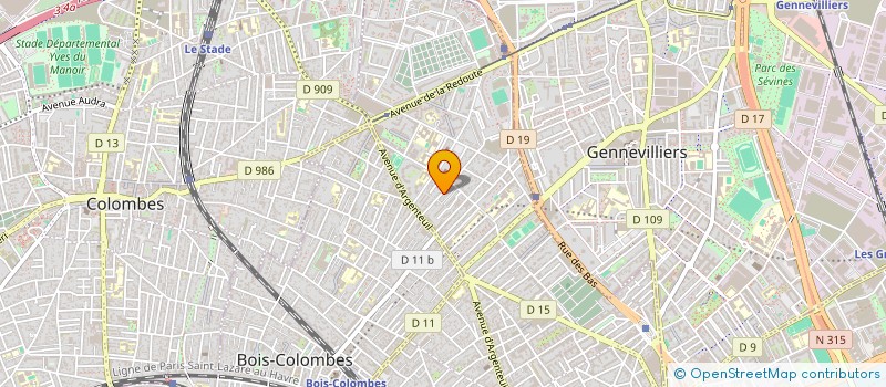 localisation de l'entreprise MONSIEUR ABDELMALEK ALOUI à ASNIERES-SUR-SEINE