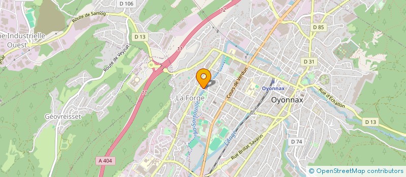 localisation de l'entreprise MONSIEUR ABDELMALEK AMAMRI à OYONNAX