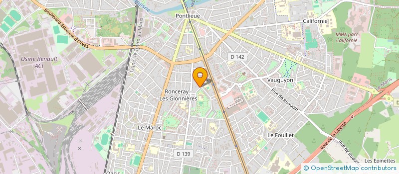 localisation de l'entreprise MONSIEUR ABDELMALEK AMRI  LE MANS