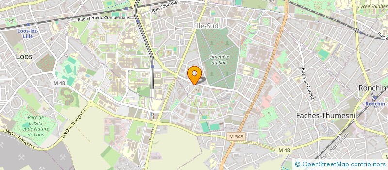 localisation de l'entreprise MONSIEUR ABDELMALEK AZOUZ à LILLE