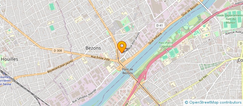 localisation de l'entreprise MONSIEUR ABDELMALEK BECHROURI à BEZONS