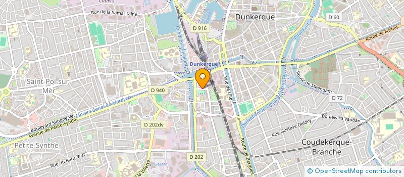 localisation de l'entreprise MONSIEUR ABDELMALEK BELKEDDAB à DUNKERQUE