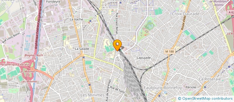 localisation de l'entreprise MONSIEUR ABDELMALEK BELLA à TOULOUSE