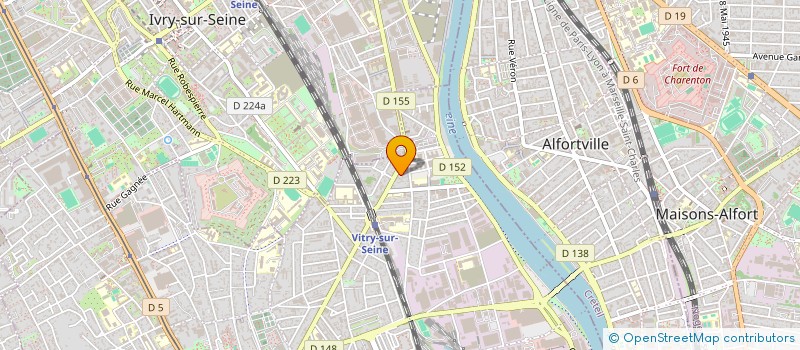 localisation de l'entreprise MONSIEUR ABDELMALEK BENZIDOUN  VITRY-SUR-SEINE