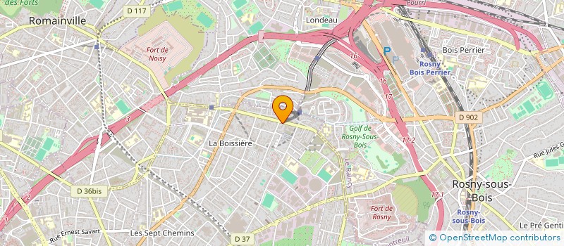 localisation de l'entreprise MONSIEUR ABDELMALEK BOUFRIS à MONTREUIL