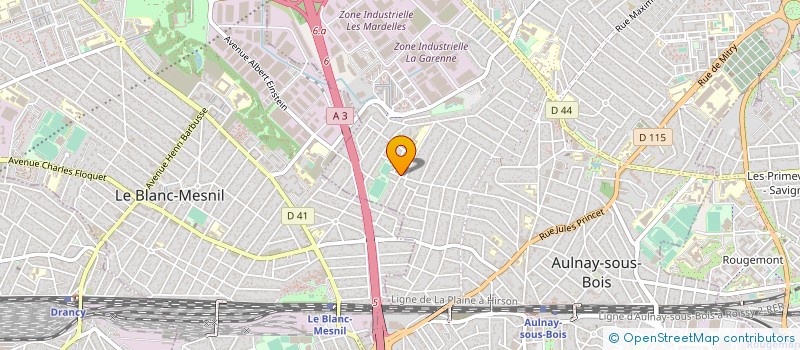 localisation de l'entreprise MONSIEUR ABDELMALEK DERRADJI à AULNAY-SOUS-BOIS