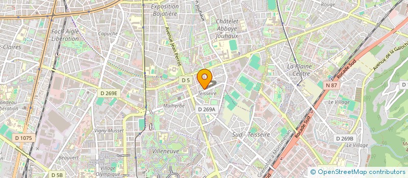 localisation de l'entreprise MONSIEUR ABDELMALEK DRIDI  GRENOBLE