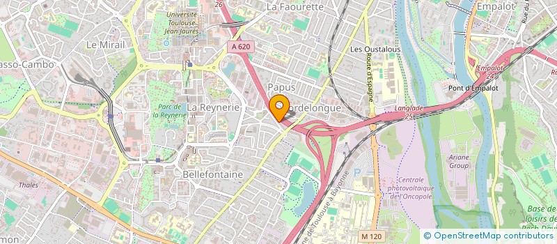 localisation de l'entreprise MONSIEUR ABDELMALEK EL HADDAJ BRAIHIM à TOULOUSE