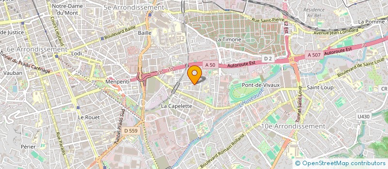 localisation de l'entreprise MONSIEUR ABDELMALEK GUERCIF à MARSEILLE