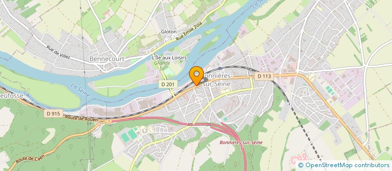 localisation de l'entreprise MONSIEUR ABDELMALEK HAROUCHE  BONNIERES-SUR-SEINE