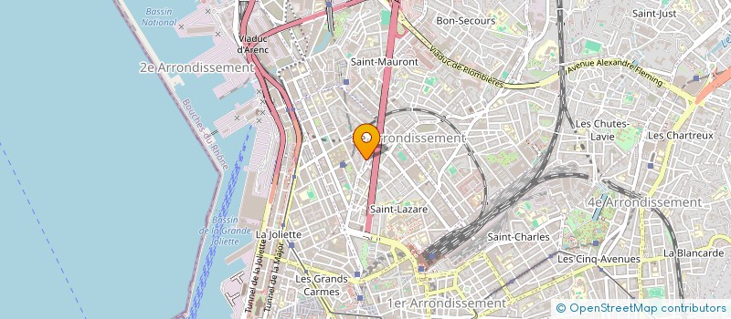 localisation de l'entreprise MONSIEUR ABDELMALEK HAZOURLI à MARSEILLE