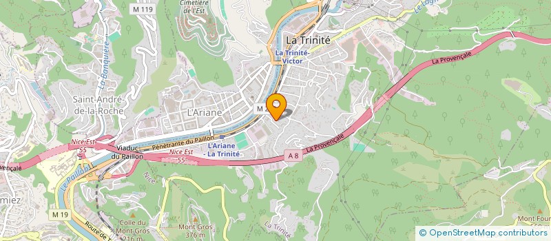 localisation de l'entreprise MONSIEUR ABDELMALEK KELALA  PEILLON