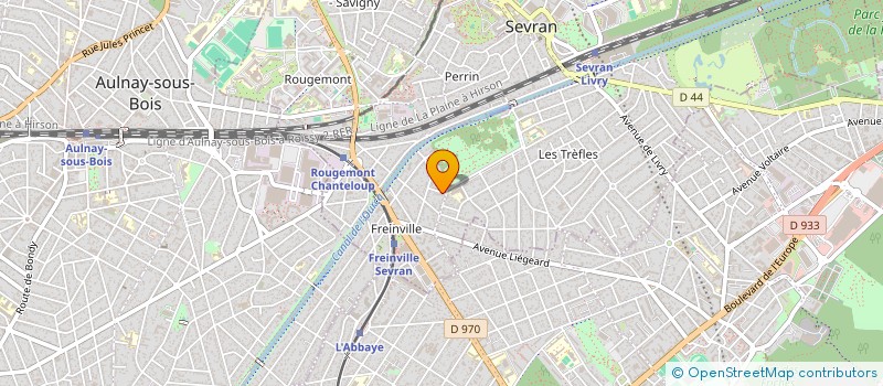 localisation de l'entreprise MONSIEUR ABDELMALEK KINAA à SEVRAN