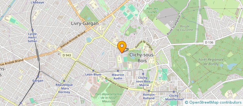 localisation de l'entreprise MONSIEUR ABDELMALEK LAHLIMI à CLICHY-SOUS-BOIS