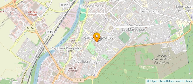 localisation de l'entreprise MONSIEUR ABDELMALEK MAZARI KEBIR  COMPIEGNE